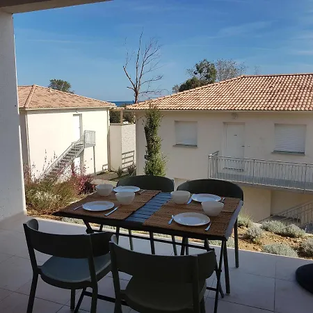 Bravone 61- T2- Pieds Dans L'eau-piscine Chauffee Dans Residence- Clim Linguizzetta